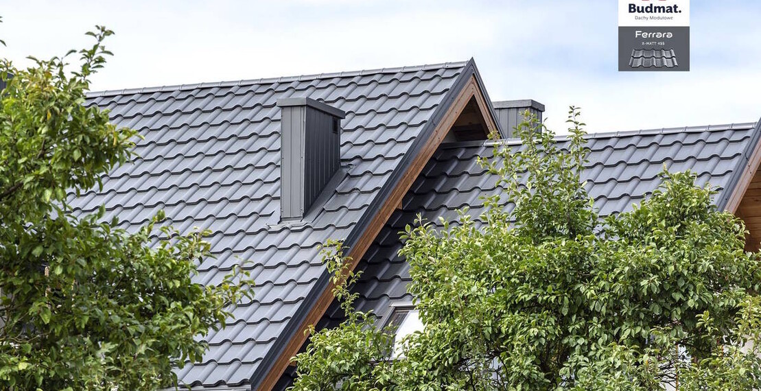 Модульная металлочерепица Budmat Ferrara
