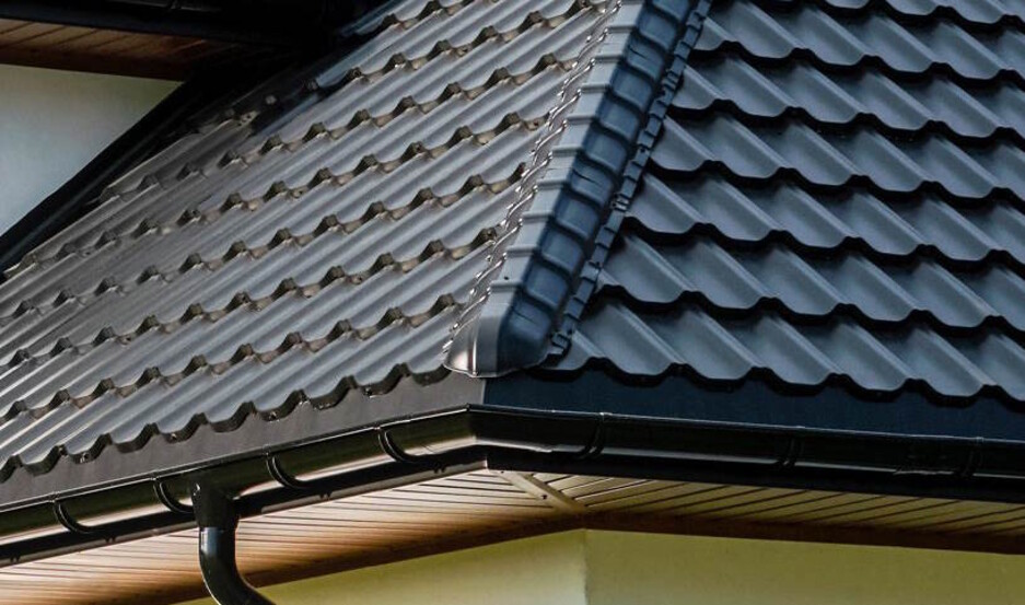 Заглушка вальмовая ZS-LUX для конька GS-LUX