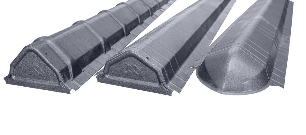 Заглушка торцевая ZP-FLAT для конька GSM-FLAT