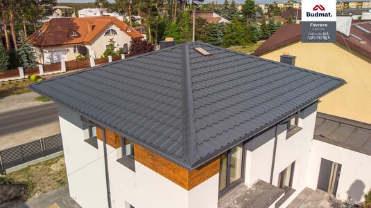 Крыша для дома BUDMAT Ferrara Графитовый D-MATT 7024 - фото 4