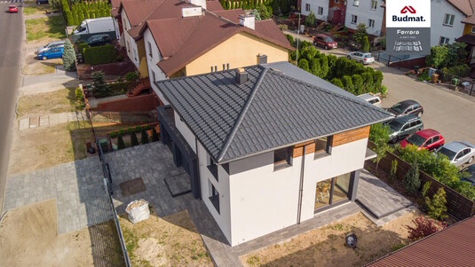 Крыша для дома BUDMAT Ferrara Графитовый D-MATT 7024 - фото 3