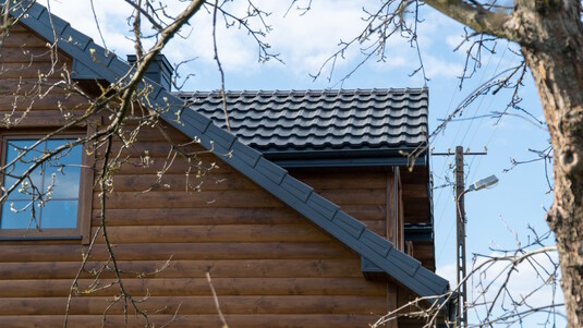 Крыша для дома BUDMAT Venecja Графитовый X-MATT 455 - фото 5