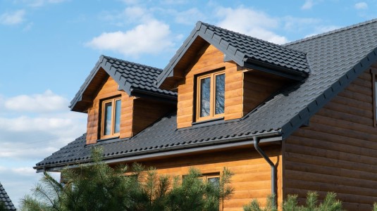 Крыша для дома BUDMAT Venecja Графитовый X-MATT 455 - фото 0