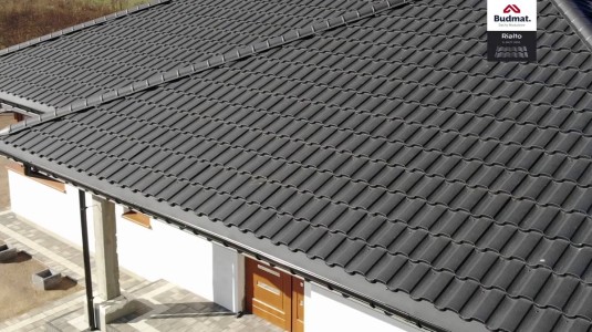 Крыша для дома BUDMAT Rialto Черный D-MATT 9005 - фото 3