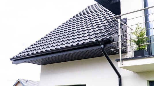 Крыша для дома BUDMAT Venecja Черный X-MATT 015 - фото 3