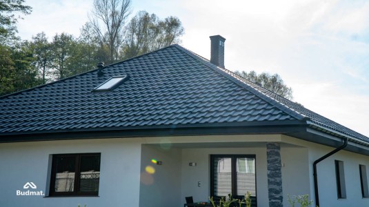 Крыша для дома BUDMAT Ferrara Черный D-MATT 9005 - фото 4