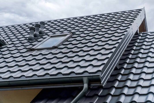 Крыша для дома BUDMAT Ferrara  Графитовый X-MATT 455 - фото 11