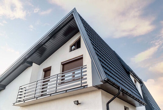 Крыша для дома BUDMAT Murano Антрацитовый IDEAL-Satin 534 - фото 3