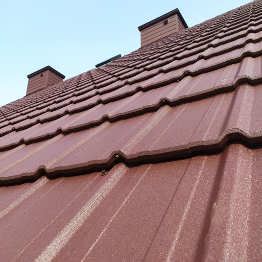 Крыша для дома BUDMAT Como Коричневый D-Matt 8017 - фото 2