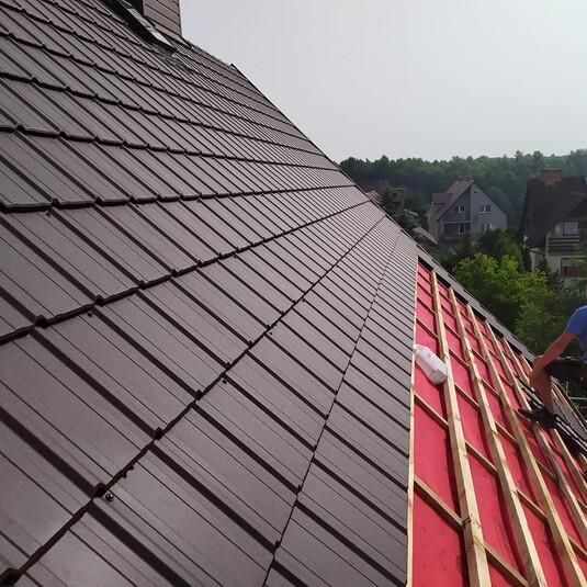 Крыша для дома BUDMAT Como Коричневый D-Matt 8017 - фото 10