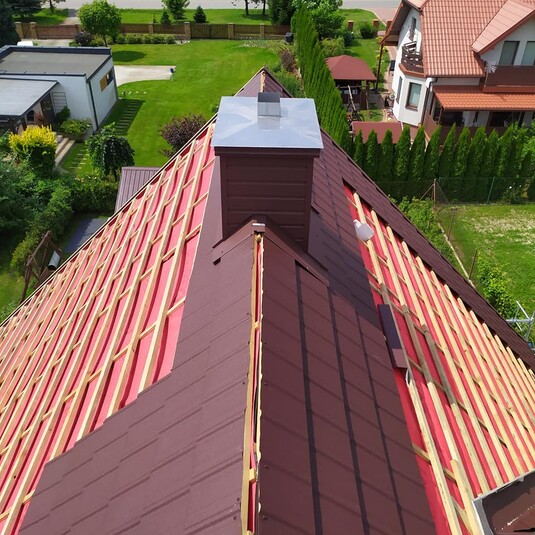 Крыша для дома BUDMAT Como Коричневый D-Matt 8017 - фото 12