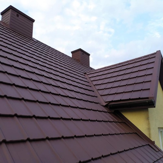 Крыша для дома BUDMAT Como Коричневый D-Matt 8017 - фото 4