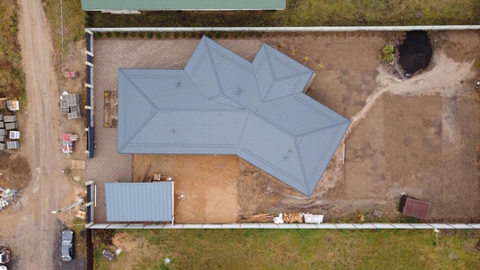 Крыша для дома BUDMAT Bella Sara Антрацитовый D-MATT 7016 - фото 4