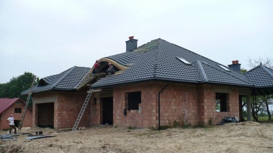 Крыша для дома BUDMAT Venecja Черный X-MATT 015 - фото 1