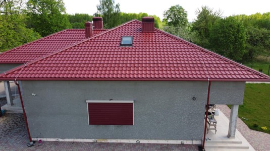 Крыша для дома BUDMAT Venecja Вишневый X-MATT 757 - фото 6