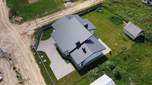 Крыша для дома BUDMAT Venecja Графитовый D-MATT 7024 - фото 2