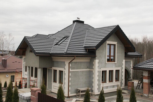 Крыша для дома BUDMAT Murano Черный D-Matt 9005 - фото 4