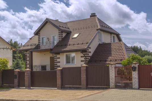 Крыша для дома BUDMAT Venecja Коричневый X-MATT 384 - фото 1