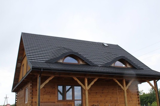 Крыша для дома BUDMAT Murano Черный D-MATT 9005 - фото 5