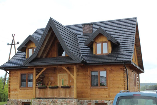 Крыша для дома BUDMAT Murano Черный D-MATT 9005 - фото 3