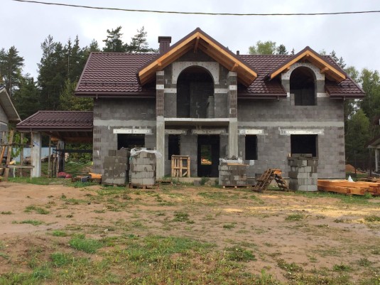 Крыша для дома BUDMAT Venecja Коричневый D-Matt 8017 - фото 3