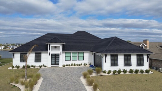 Крыша для дома BUDMAT Venecja Черный X-Matt 015 - фото 2