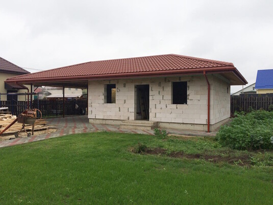 Крыша для дома BUDMAT Bella Sara Кирпичный D-Matt 8004 - фото 2