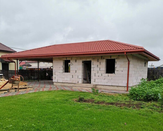 Крыша для дома BUDMAT Bella Sara Кирпичный D-Matt 8004 - фото 0