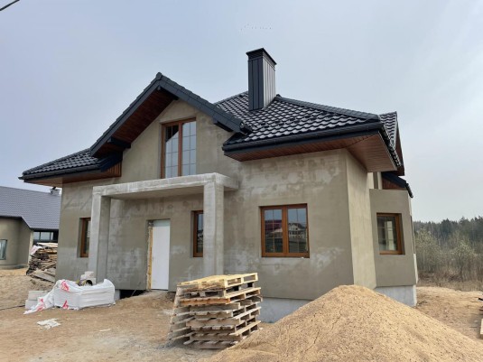 Крыша для дома BUDMAT Venecja Антрацитовый D-Matt 7016 - фото 5