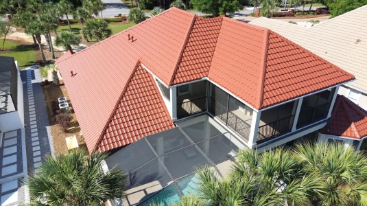 Крыша для дома BUDMAT Venecja Кирпичный D-Matt 8004 - фото 0