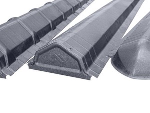 Заглушка торцевая ZP-FLAT для конька GSM-FLAT